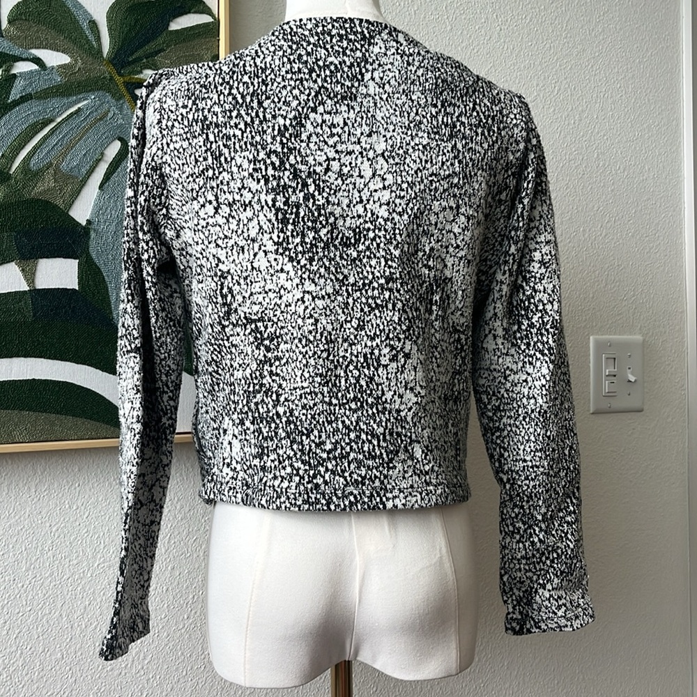 Anthropologie Dolan Black and White Women's Jacket M - Picture 4 of 6
